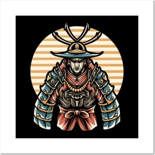 Japanese Samurai Posters and Art